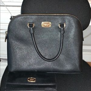 Black Michael Kors Bag&wallet